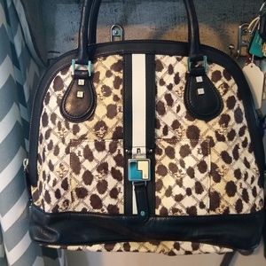 LAMB leopard print purse
